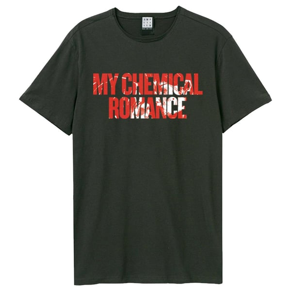 Amplified Unisex Adult My Chemical Romance Logo T-Shirt