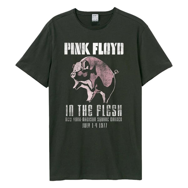 Amplified Unisex Adult In The Flesh Pink Floyd T-Shirt