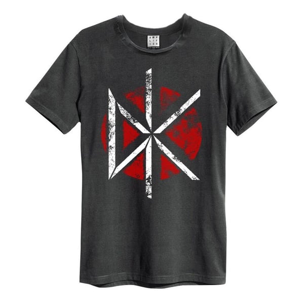 Amplified Unisex Adult Dead Kennedys Logo T-Shirt