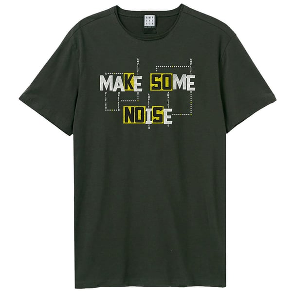 Amplified Unisex Aikuisten Make Some Noise T-paita