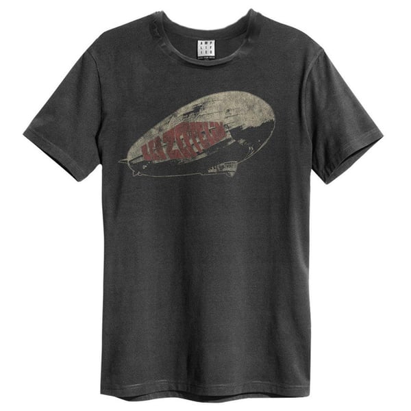 Amplified Unisex Aikuisten Retro Ilmalaiva Led Zeppelin T-paita
