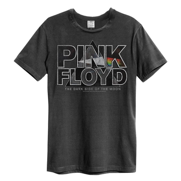 Amplified Unisex voksen Space Pyramid Pink Floyd T-shirt