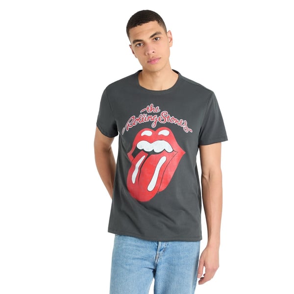 Amplified Unisex Adult Vintage The Rolling Stones T-Shirt