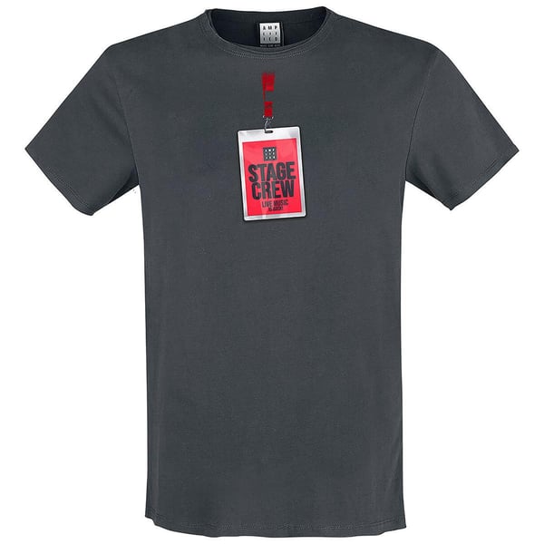 Amplified Unisex Adult No Back Stage Passes Double T-Shirt