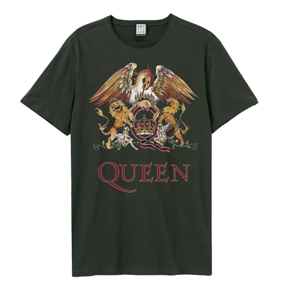 Amplified Unisex Adult Royal Crest Queen T-Shirt