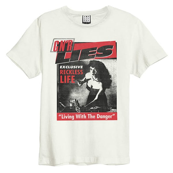 Amplified Unisex Adult Lies Guns N Roses T-Shirt