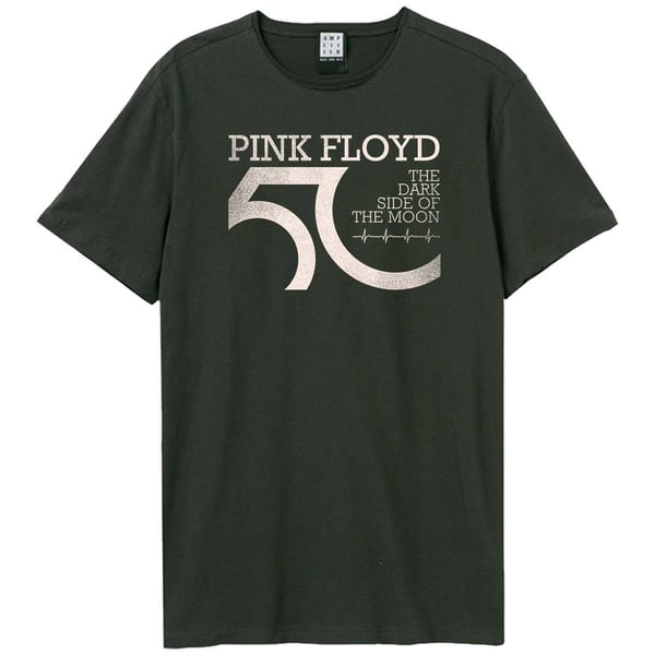 Amplified Unisex Adult The Dark Side Of The Moon Pink Floyd T-Shirt