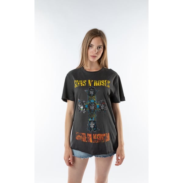 Amplified Unisex Adult Appetite For Destruction Guns N Roses T-Shirt
