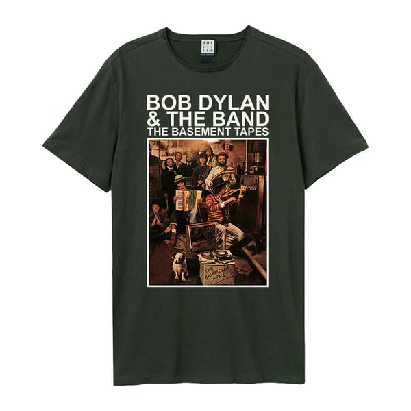 Amplified Unisex Adult The Basement Tapes Bob Dylan & The Band T-Shirt