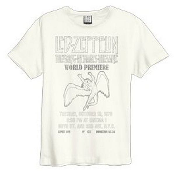 Amplified Unisex Aikuisten The Song Remains The Same Led Zeppelin T-paita