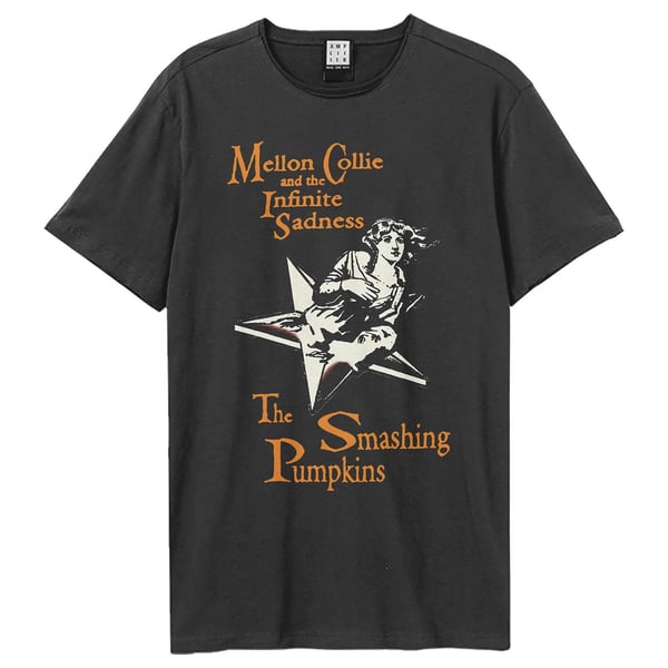 Amplified Unisex Vuxen Mellon Collie And The Infinite Sadness The Smashing Pumpkins T-Shirt