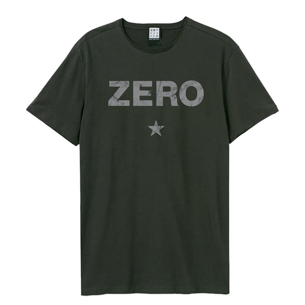 Amplified Unisex Adult Zero The Smashing Pumpkins Vintage T-Shirt