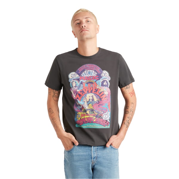 Amplified Unisex Electric Magic Led Zeppelin T-shirt til voksne
