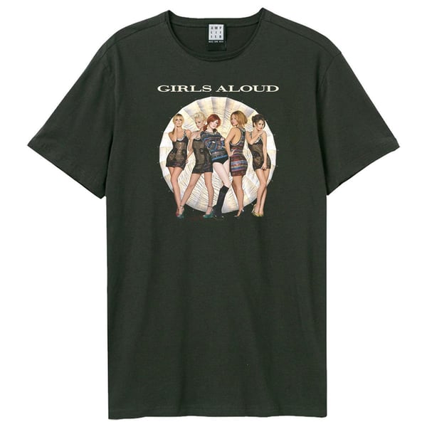 Amplified Unisex Aikuisten Solar Photo Girls Aloud T-paita