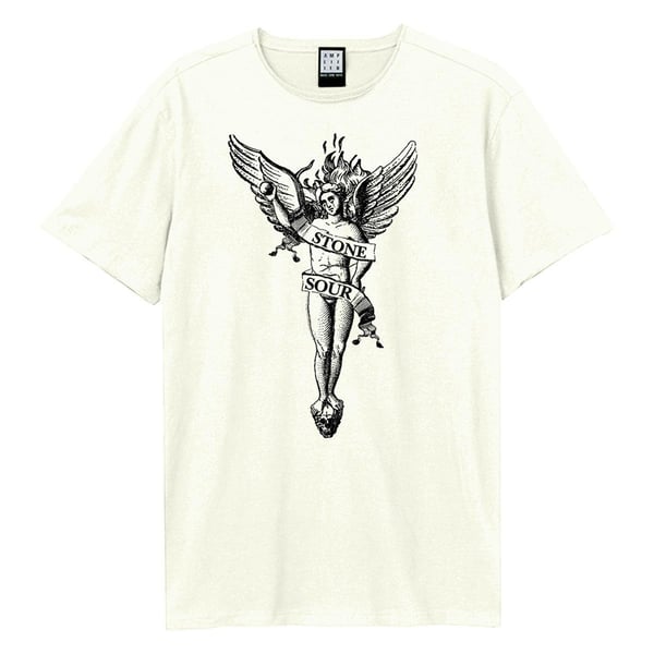 Amplified Unisex Aikuisten Angel Stone Sour T-paita
