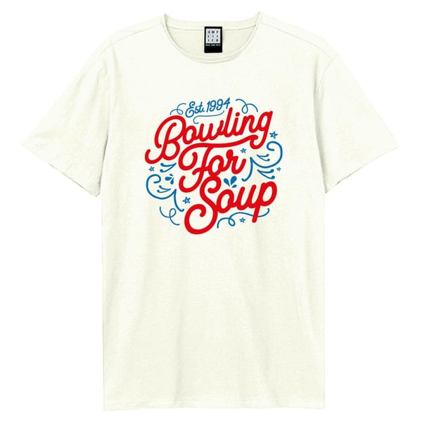 Amplified Unisex Adult Swirly Bowling For Soup T-Shirt