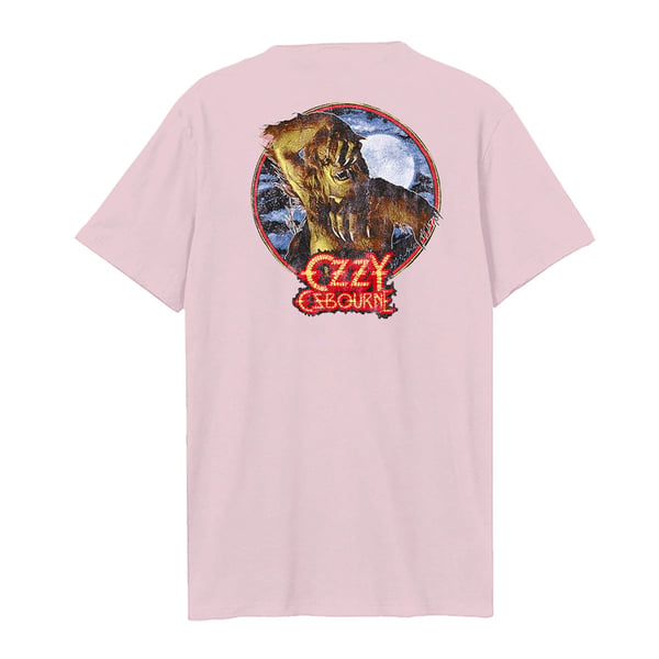 Amplified Unisex Adult Bark At The Moon Ozzy Osbourne T-Shirt