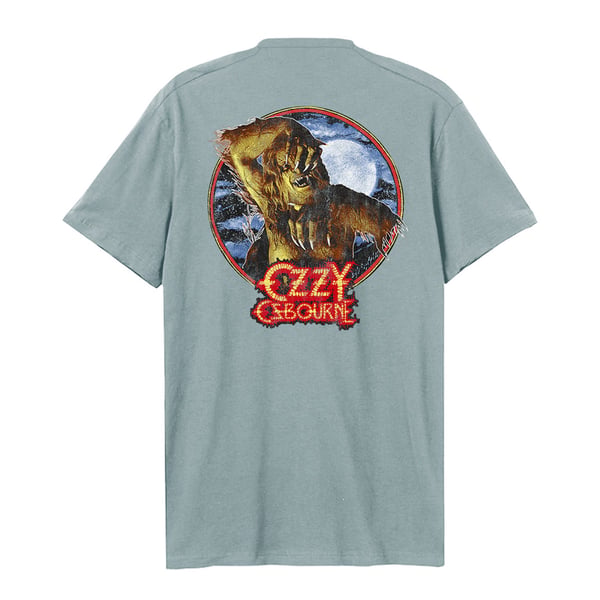 Amplified Unisex Adult Bark At The Moon Ozzy Osbourne T-Shirt