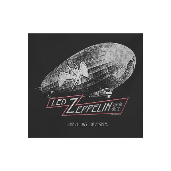 Amplified Womens/Ladies Dazed And Confused Led Zeppelin Crop Top