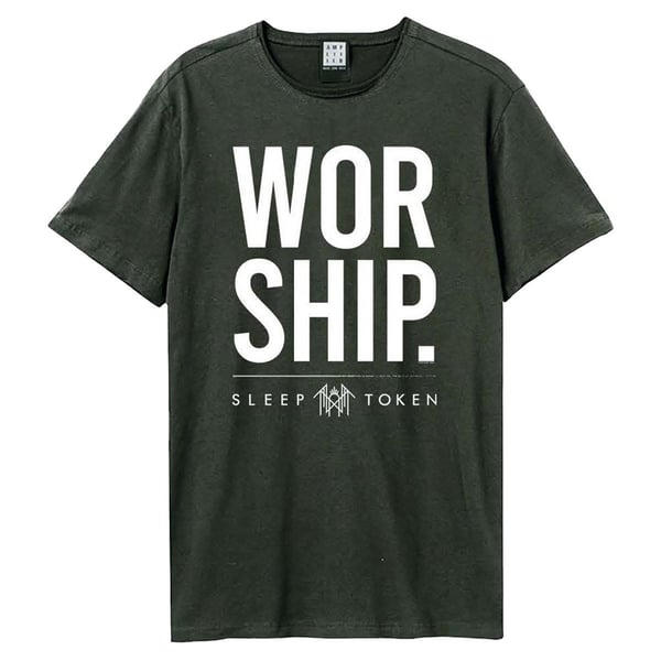 Amplified Unisex Aikuisten Worship Sleep Token T-paita