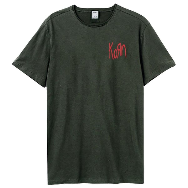 Amplified Unisex Adult Lineart Issues Korn T-Shirt