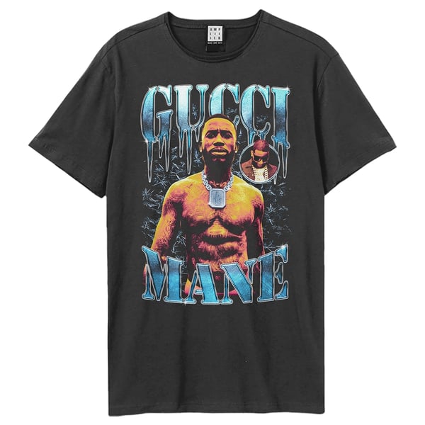 Amplified Unisex Adult Drip Gucci Mane T-Shirt