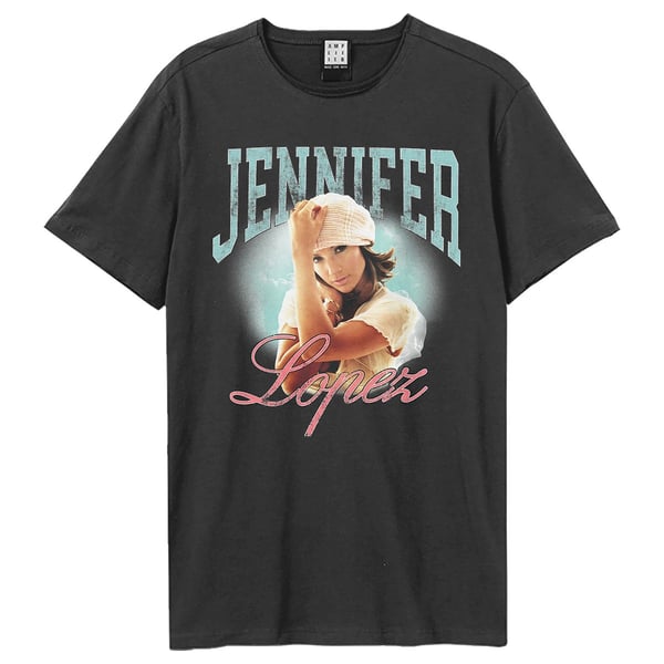 Amplified Unisex Adult Jennifer Lopez T-Shirt