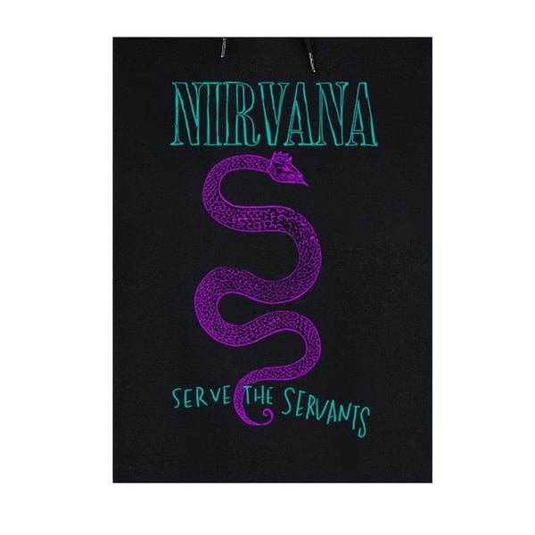 Amplified Unisex Aikuisten Serve The Serpents Nirvana Huppari