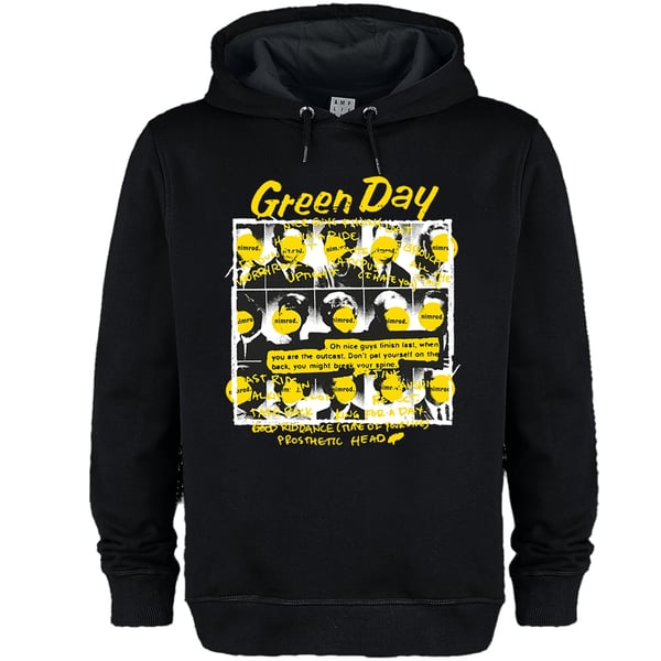 Amplified Unisex Adult Nimrod Green Day Hoodie