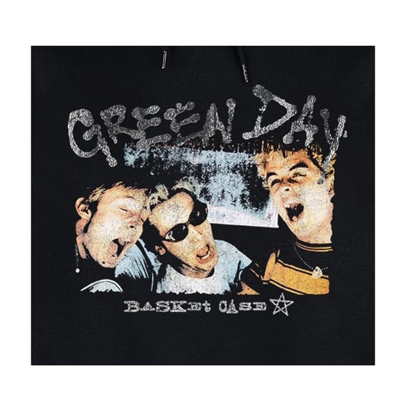 Amplified Unisex Adult Basket Case Green Day Hoodie