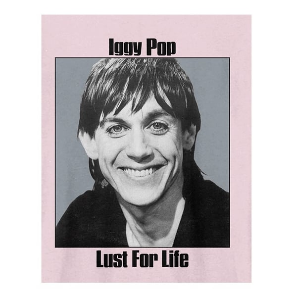 Amplified Unisex Vuxen Lust For Life Iggy Pop T-shirt