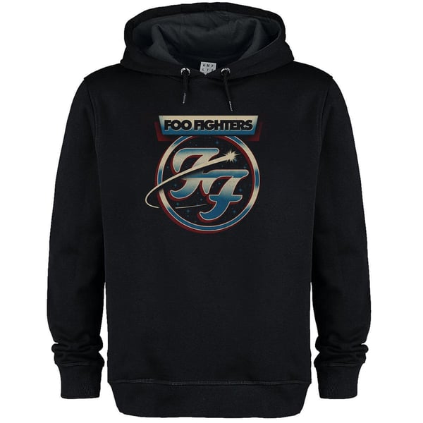 Amplified Unisex Adult Chrome Galaxy Foo Fighters Hoodie
