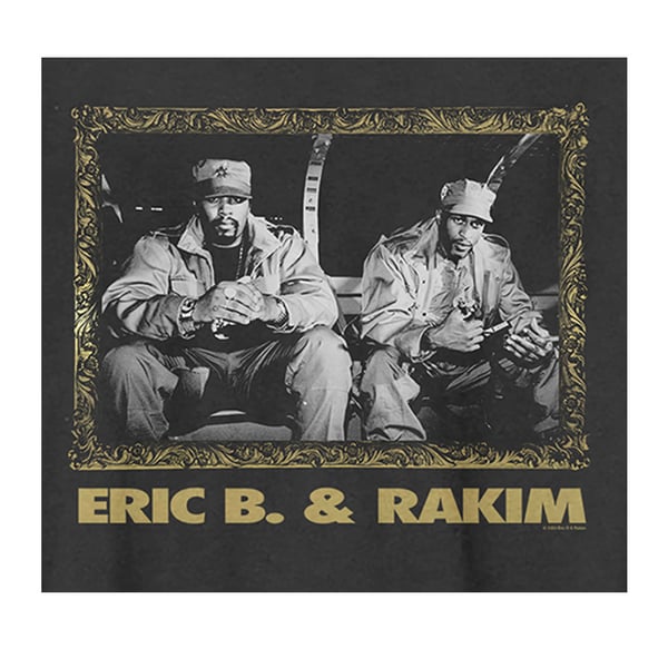 Amplified Unisex Adult Group Frame Eric B. & Rakim T-Shirt