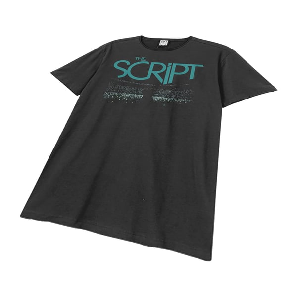 Amplified Unisex Aikuisten Live The Script T-paita