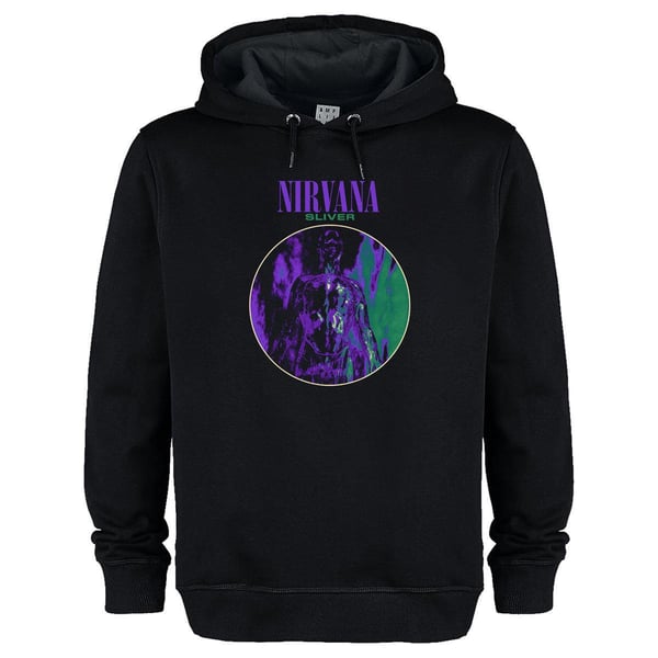 Amplified Unisex Adult Sliver Nirvana Hoodie