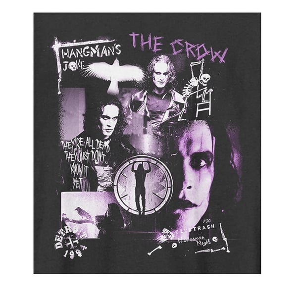 Amplified Unisex Aikuisten Hangman The Crow T-paita