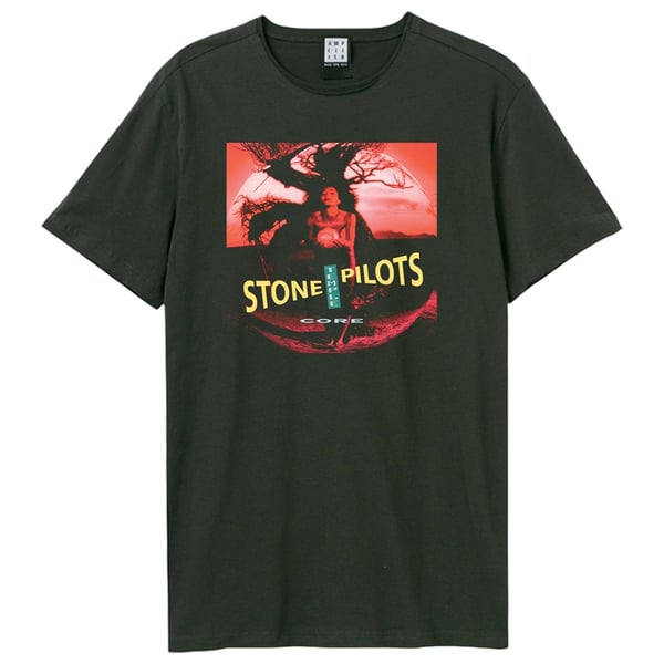 Amplified Unisex Aikuisten Core Albumikansi Stone Temple Pilots T-paita