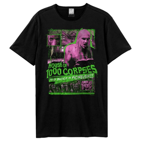 Amplified Unisex Aikuisten This Blood Forever House of 1000 Corpses T-paita
