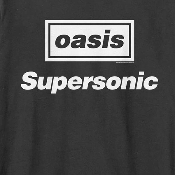 Amplified Unisex aikuisten Supersonic Oasis T-paita