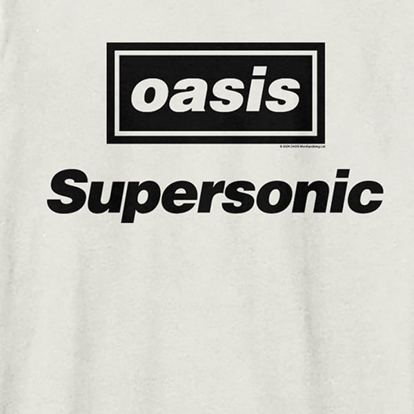 Amplified Unisex aikuisten Supersonic Oasis T-paita