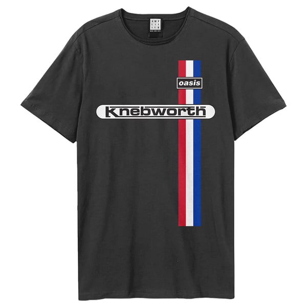 Amplified Unisex aikuisten Knebworth Oasis T-paita