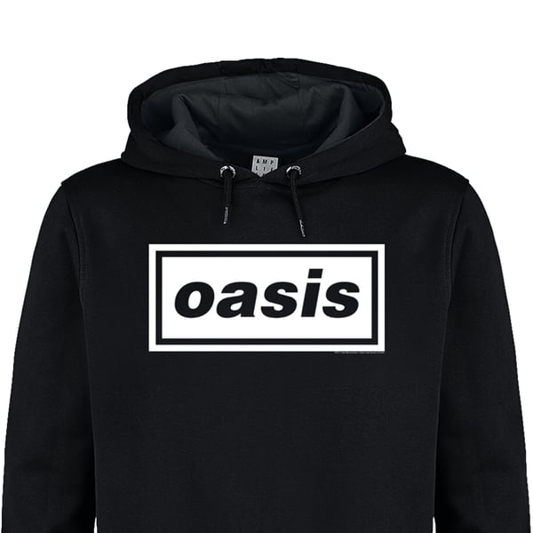 Amplified Unisex Adult Logo Oasis Logo Hoodie