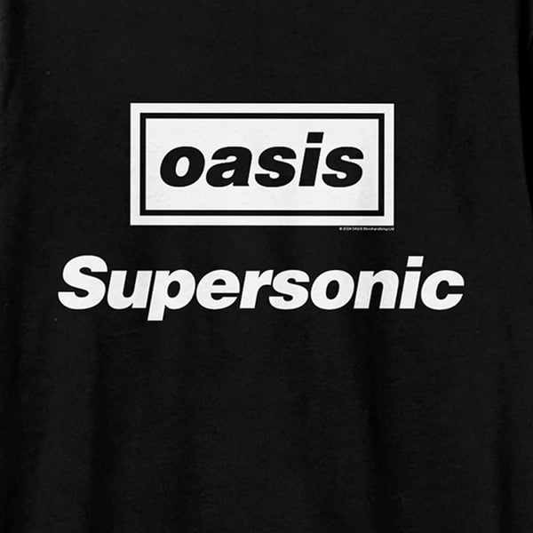 Amplified Unisex Adult Supersonic Oasis Loose Fit T-Shirt