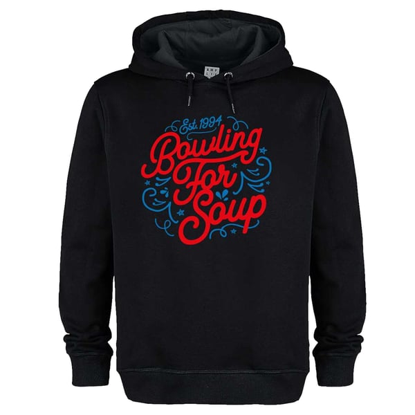 Amplified Unisex Adult Swirly Bowling For Soup Hoodie
