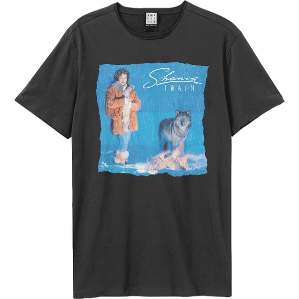 Amplified Unisex Adult Wolf Shania Twain T-Shirt