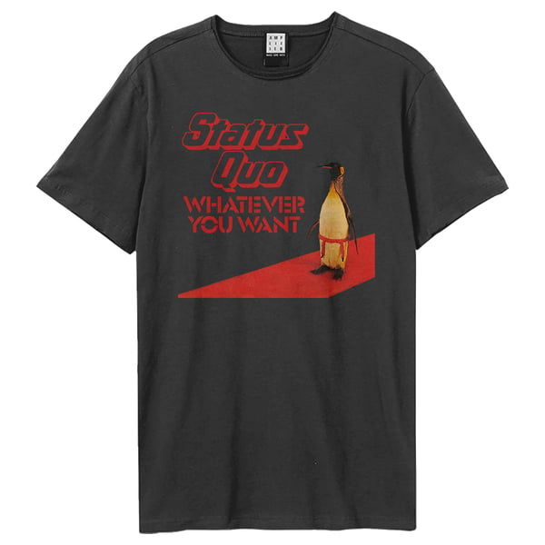 Amplified Unisex Adult Whatever Penguin T-Shirt