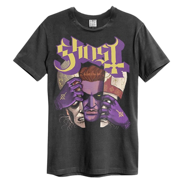 Amplified Unisex Aikuisten Alter Egos Ghost T-paita