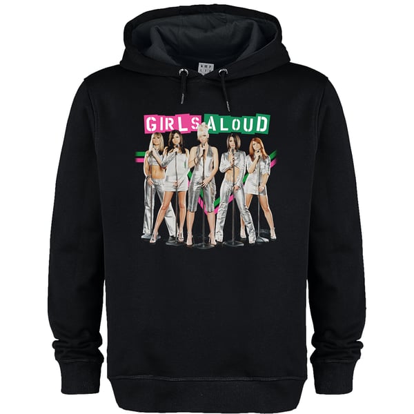 Amplified Unisex Adult Split Colour Girls Aloud Hoodie