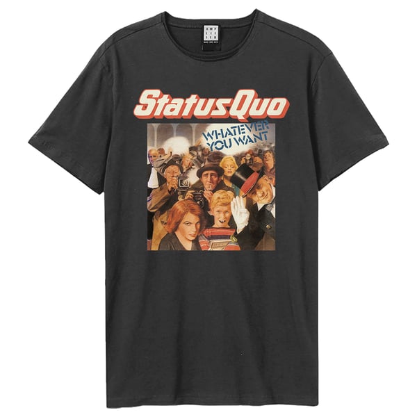 Amplified Unisex Vuxen Whatever You Want Status Quo T-shirt
