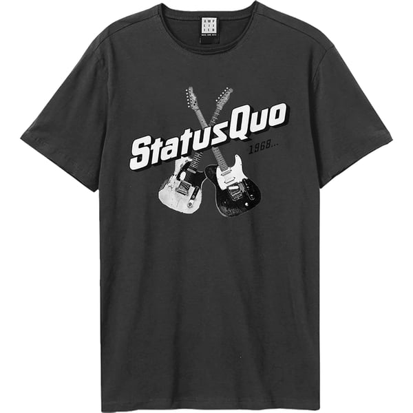 Amplified Unisex Aikuisten Ajaton Merkki Status Quo T-paita
